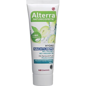 로스만 Alterra 알테라 하이드로 나이트크림 포도 화이트티 50ml