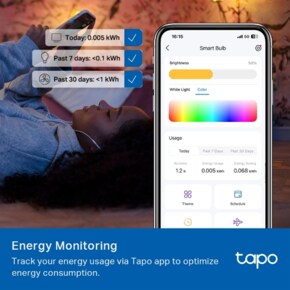 WIFI 컬러 LED 전구 초고휘도 1600만색 스마트 전구 L535E
