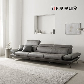 신세계라이브쇼핑 BIF보루네오 디에르 레브 천연통가죽 4인 소파