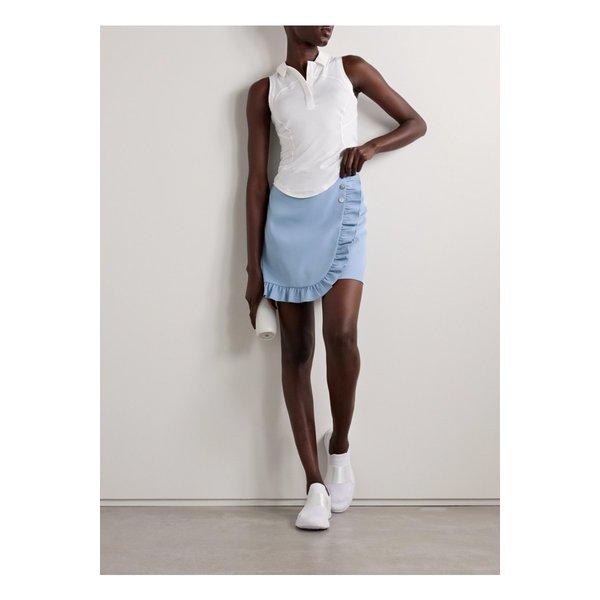 랩 효과 러플 테크 저지 골프 스커트 1647597332619607