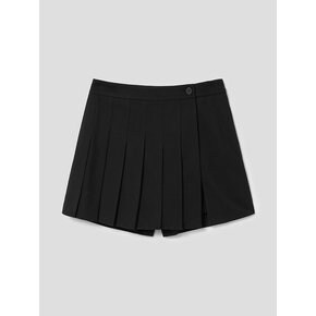 Pleated Short Skirt Pants  Black (KE4221M055)
