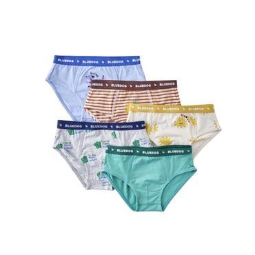 블루독 25910-510-03(GN)올오버5종삼각팬티