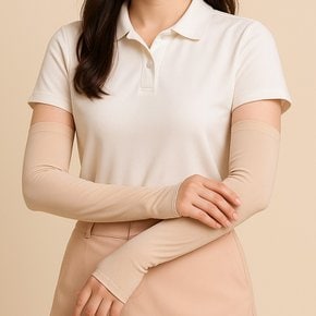 투어골프 손목형 손등형 무봉제 UV 자외선차단 팔토시 여름 골프 등산 운전 스포츠