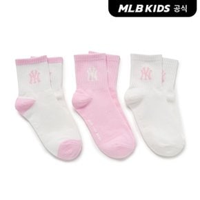(공식)26N 베이직 단목 양말 3번들 NY (Pink) 7ASOB106N-50PKS