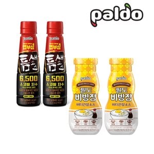 팔도 버터간장 비빔장 200g x 2개+틈새소스 260g x 2개