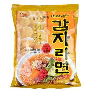 쫄깃면발 부드러운맛 감자라면(110g)10봉