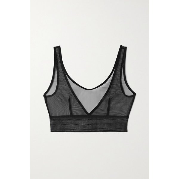 엘스 베어 레이스 트림 스트레치 튤 소프트컵 브라 16301891330596276