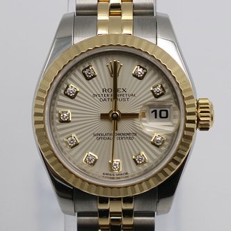 롤렉스 고이비토 중고명품 로렉스 DATEJUST 데이저스트 콤비 26MM 여성시계  K1271RX