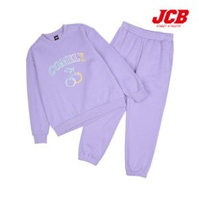 [JCB] 체리 그라 나염 맨투맨+조거 세트 (JBS8R741GSV)