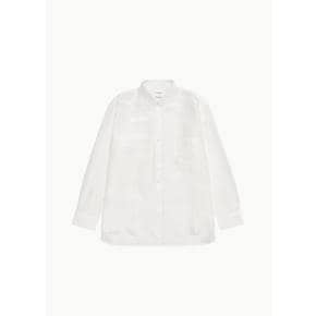 크리스타세야 26SS Handmade Classic Collar Shirt, White