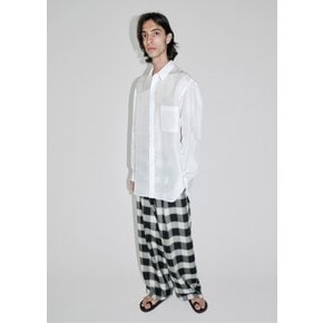 크리스타세야 26SS Handmade Classic Collar Shirt, White