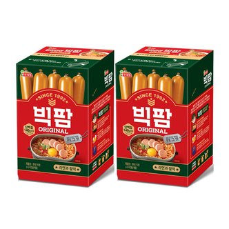  롯데 빅팜1200g(60gX20개입) 2곽 기획 키스틱 간식 소시지 어린이 주전