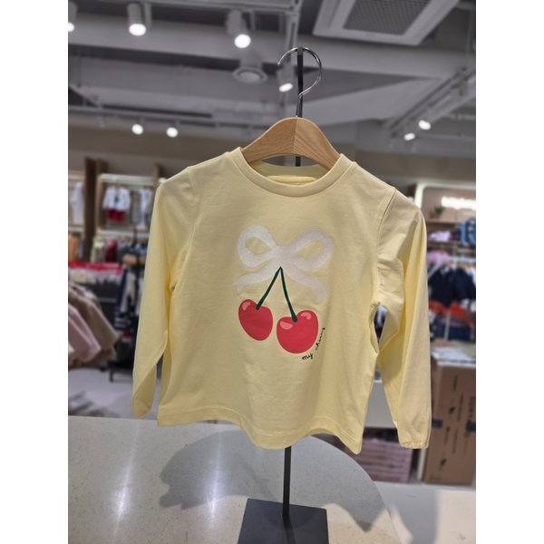 [파주점] ](YE) 체리리본 그래픽   티셔츠  8612933172