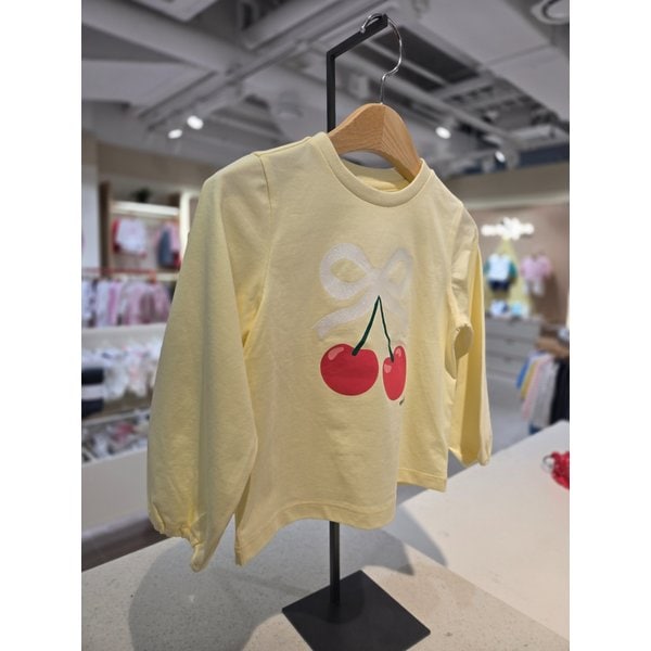 [파주점] ](YE) 체리리본 그래픽   티셔츠  8612933172