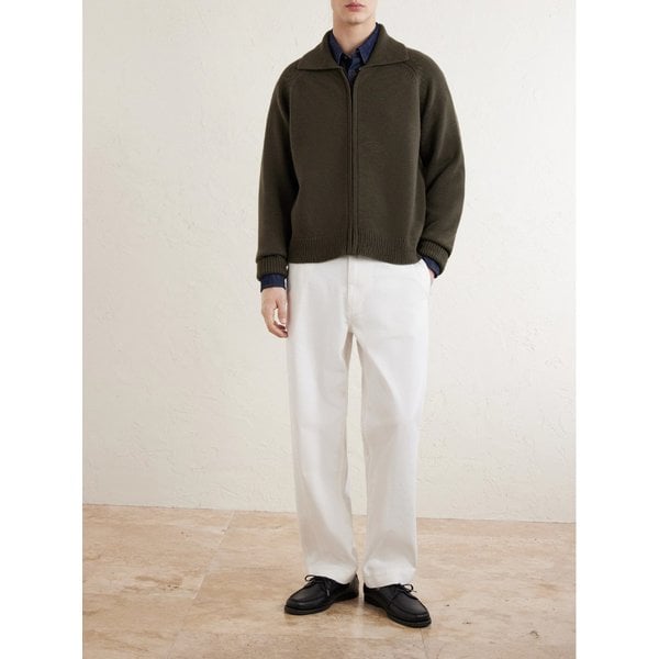 MHL. 내슈얼 스트레이트 코튼 드릴 팬츠 46376663163001457