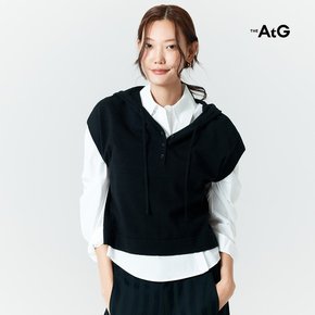 [최초가69900원]26SS 울혼방 후드 케이프 3종