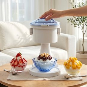 얼음가는기계 눈꽃 팥빙수 우유 설빙기 자동빙수기