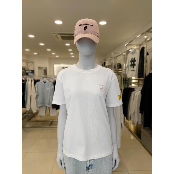 [여주점] 우먼즈 스탬프 해시태그 티셔츠BA252TS505_OF