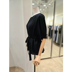 [부산점] 셔링 제천벨트 블라우스(PR2WB00163)