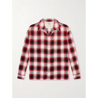 세인트미카엘 컨버터블 칼라 체크 플란넬 셔츠 46376663162962408