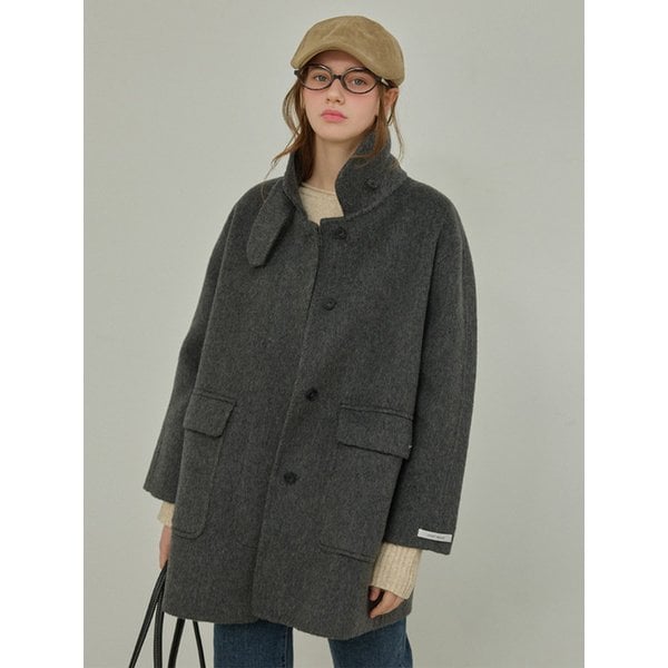 Balmacan wool handmade coat_2 Colors