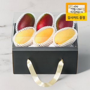 라라르떼 [산지직송] 쁘띠 6호 핸드캐리어 과일 선물세트 애망3입 골망3입 2.2kg (핸드캐리어형 박스)