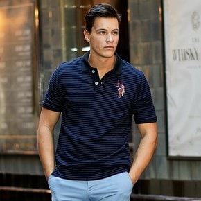 [U.S. POLO ASSN.] 남성 반팔 DOUBLE PQ 티셔츠