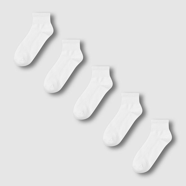 남 코튼 단목 양말 5족 J146903202001