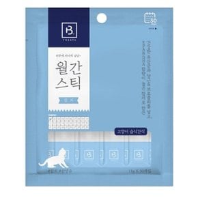 고양이 월간스틱 참치 11g 30개입 짜먹는 습식 간식 (WD76320)