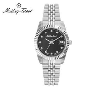 Mathey-Tissot 여성 메탈밴드시계 D810AN