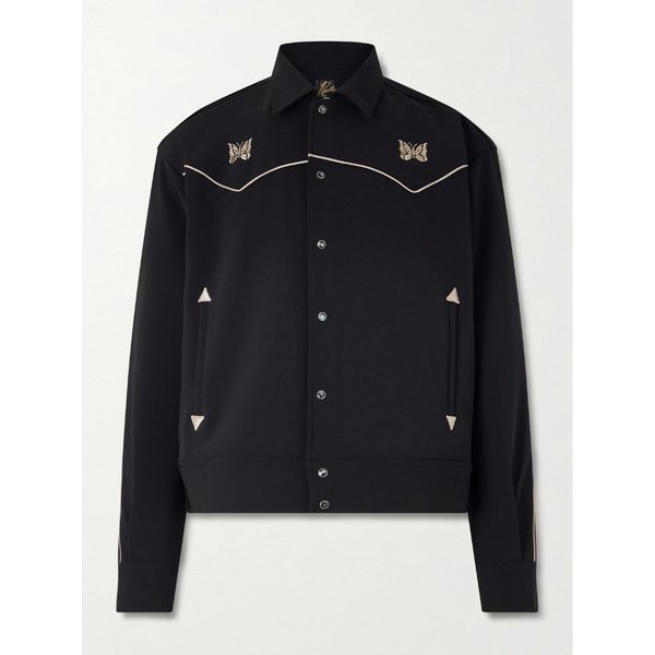 파이핑 카우보이 로고 자수 우븐 재킷 46376663162962998