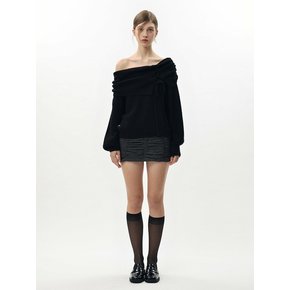 KAREN CORSET KNIT black