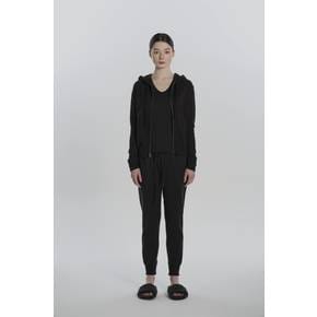 후디 집업 ZIP HOODY-BLACK (EBV2420092)