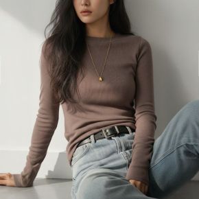 인생핏 쫀득텐션 잔골지 니트티_P410772933
