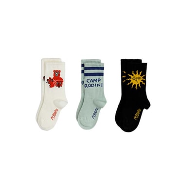 매직에디션 [MINI RODINI] (S)Camp Rodini 3-pack socks (2566010500)