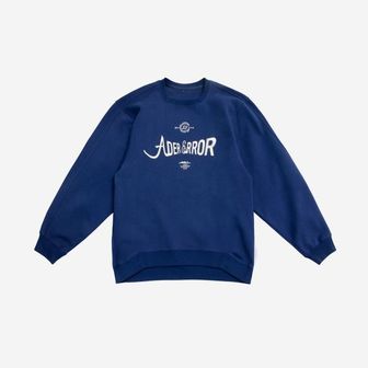  아더에러 베리프 로고 스웨트셔츠 네이비 Ader Error Verif Logo Sweatshirt Navy