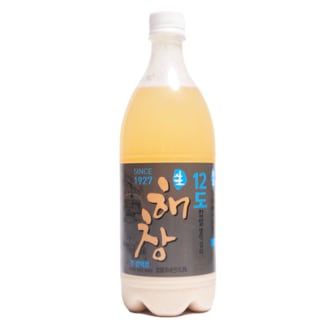  해창막걸리 12도 900ml 해남 막걸리 프리미엄 생 탁주 해창주조장