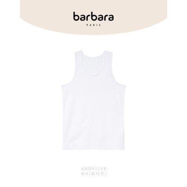 barbara 바바라 프리미엄 140수 남성 민소매 런닝 AMR4314R