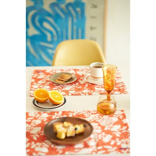 [GIUSTO] FIORI CUCINA APRON(Orange)