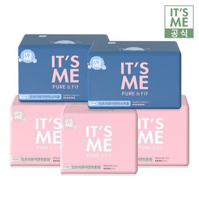 [IT`S ME] 잇츠미 퓨어앤핏 순면감촉 중형 12P x 3팩 + 슈퍼롱 6P x 2팩