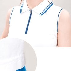 [체스골프-기획상품] 브로미 여성골프 쿨 민소매카라티셔츠