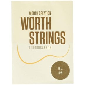 Worth Strings BL 우쿨렐레 현 브라운 라이트 46 인치 플로로 카본