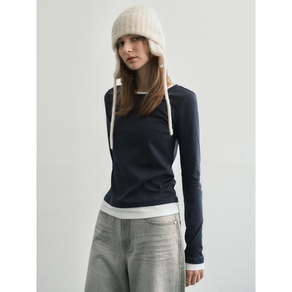 에센셜 레이어드 긴팔 티셔츠 MDTS084_6 Colors