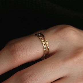 [아몬즈 단독]14k basic layered ring