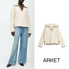 ARKET 아르켓 오가닉 코튼 긴팔 스웨터 3 COLOR