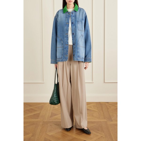 도엔 파스쿠알 코듀로이 트림 데님 재킷 46376663163046708