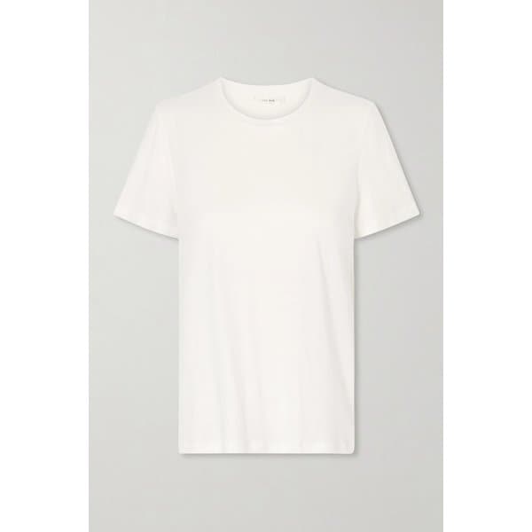 웨슬러 코튼 저지 티셔츠 화이트 46376663162973803