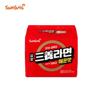  [삼양] 삼양라면 매운맛 5개