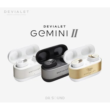 드비알레 제미니2 무선 이어버드  DEVIALET GEMINI2 Wireless earbuds