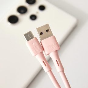 66W 고속충전 꼬임 방지 고탄성 실리콘 케이블 1M USB-C 베이비 피치